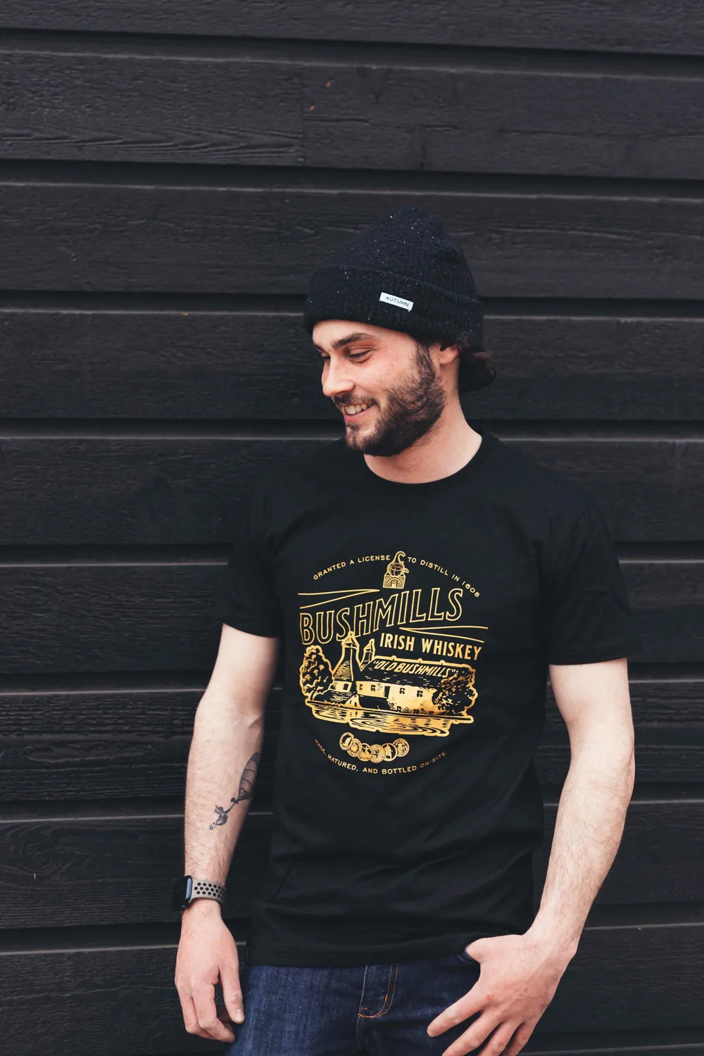 Bushmills irish whiskey t shirt by anthem branding 1