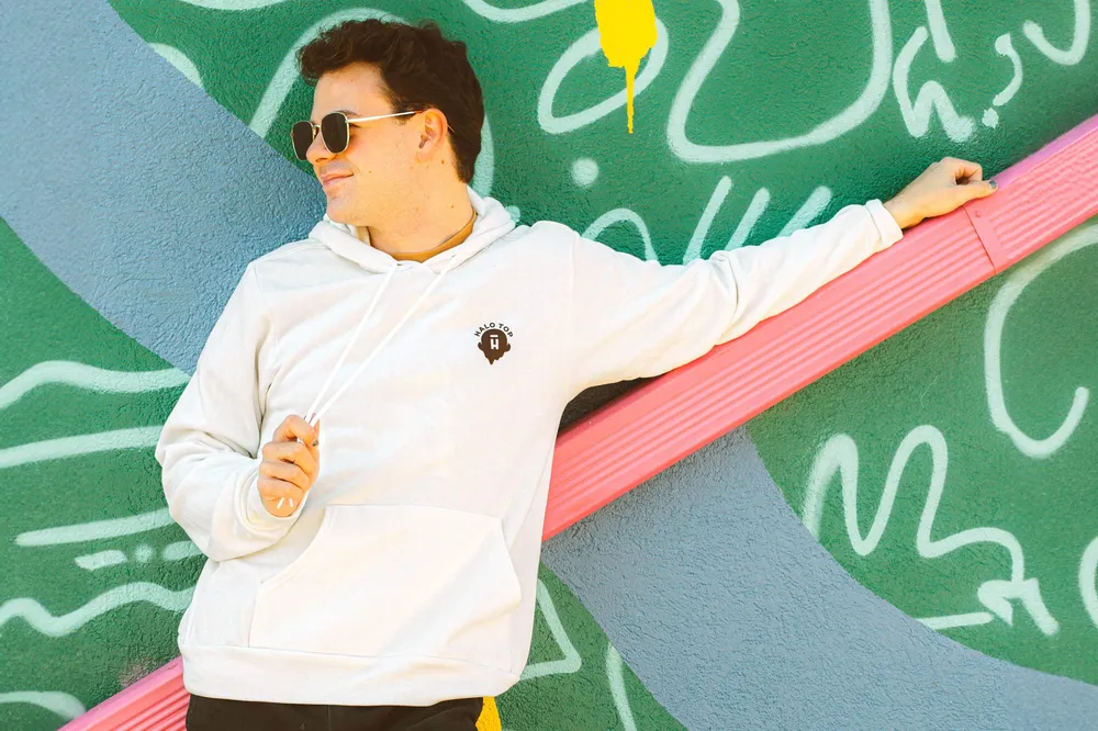 Halo Top Screen Printed Hoodie 2