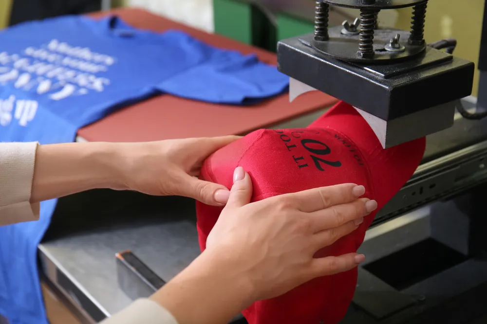 Heat press by anthem branding