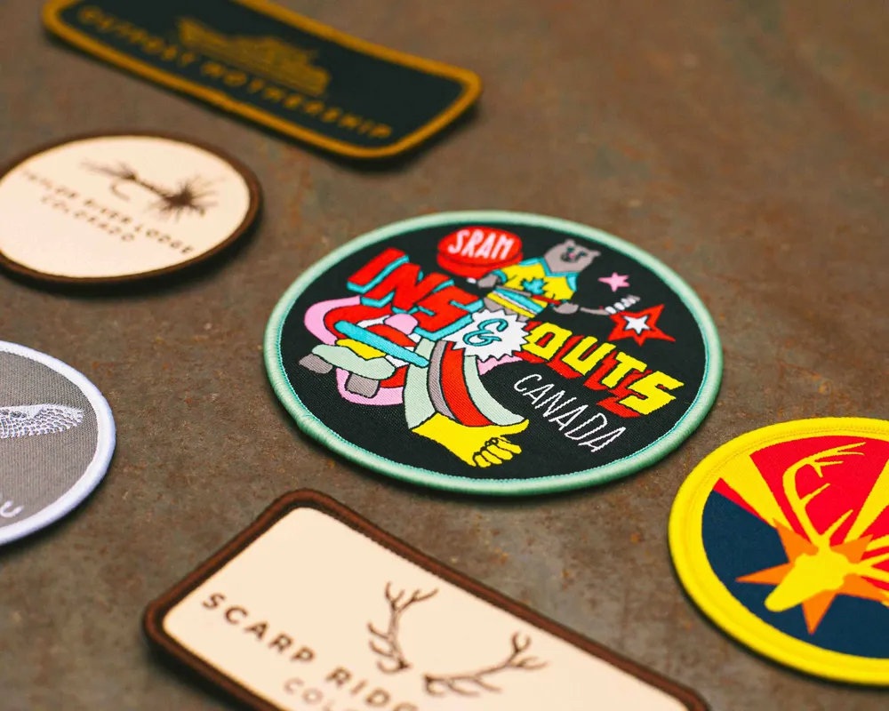 Custom patches by anthem branding