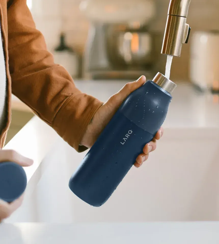 Larq drinkware by anthem branding