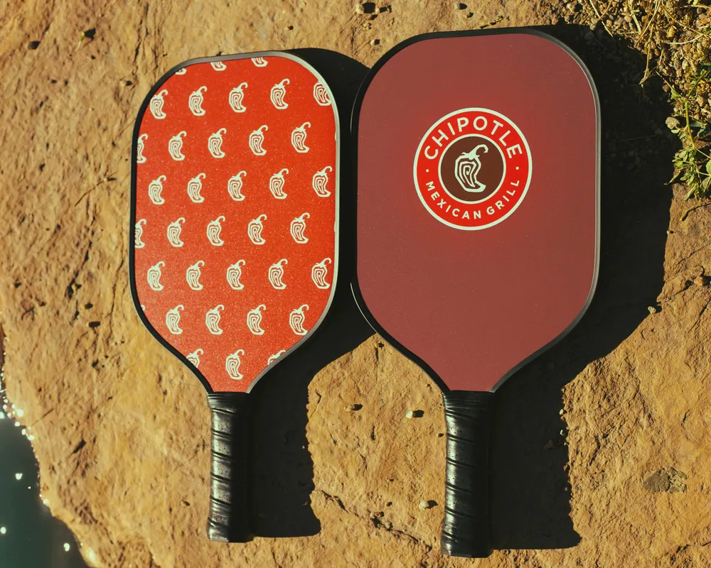Chipotle Custom Pickleball Paddles by Anthem Branding 3