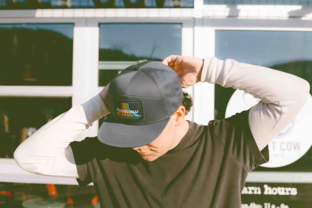 Sweet cow twill hipster hat by anthem branding 2