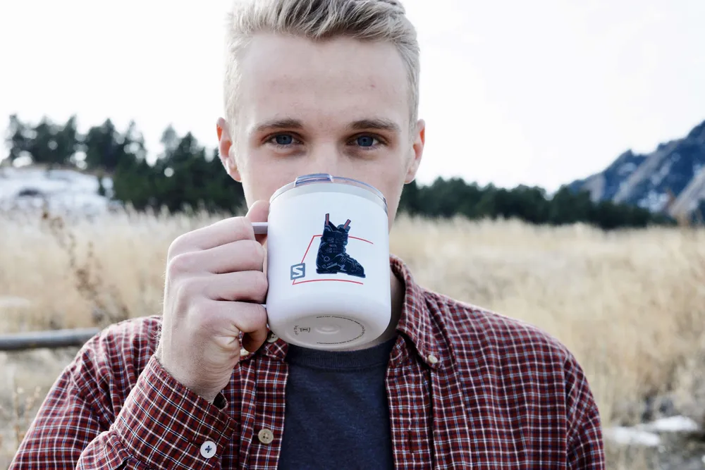 Salomon camper mug anthem branding 1