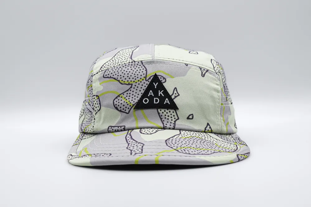 Camper hats camo yakoda anthem branding 1